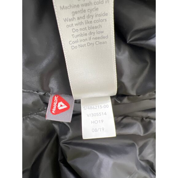 Athleta Summit Insulated Parka Jacket Coat Primaloft in Black Women's Small - Picture 10 of 12